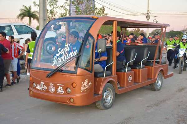 Juegos Odesur: para confort del público se proporcionan minibuses y carritos eléctricos - .::Agencia IP::.