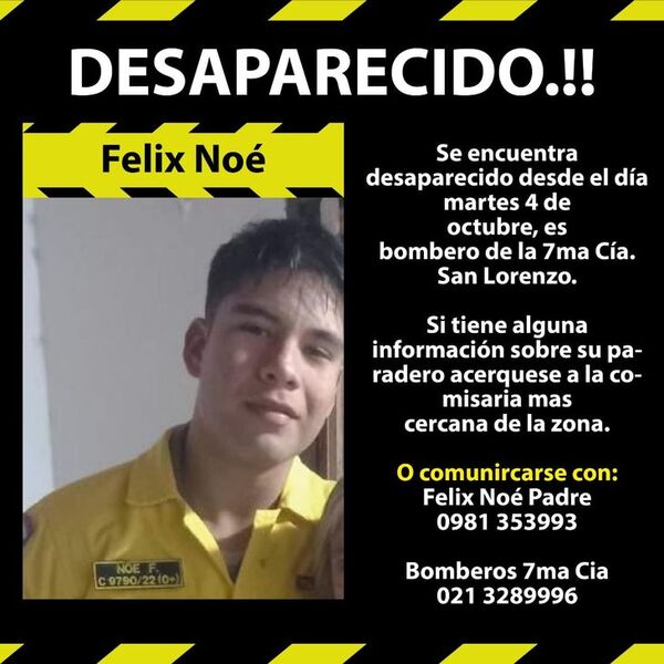 Diario HOY | Fue para tomar su guardia pero no llegó: bombero está desaparecido+