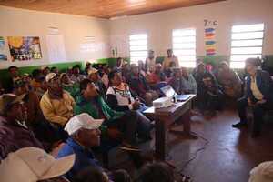 Realizan monitoreo y seguimiento de actividades del proyecto ABE Chaco con las comunidades beneficiarias de Boquerón