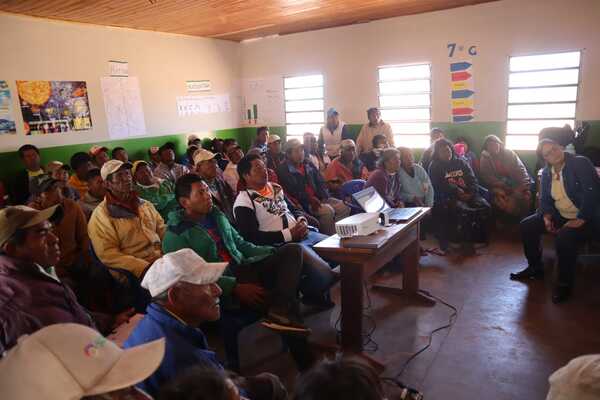 Realizan monitoreo y seguimiento de actividades del proyecto ABE Chaco con las comunidades beneficiarias de Boquerón