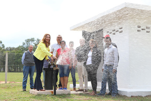 Indert entregó títulos de propiedad, inauguró sistemas de agua y entregó semillas en Caazapá