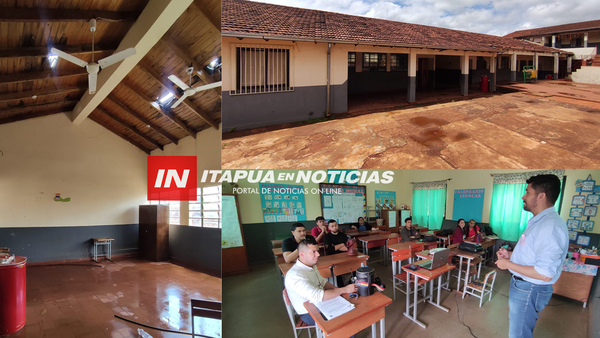 NUEVAS AULAS Y EQUIPAMIENTOS EN LA ESC. NUEVA ESPERANZA DE ENCARNACIÓN