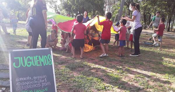 La Nación / Con ciclo de actividades culturales y recreativas buscan revitalizar el Parque Caballero de Asunción