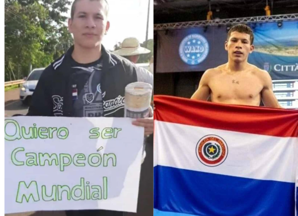 Pedía ayuda en semáforos para competir y ahora se convierte en campeón mundial de kickboxing