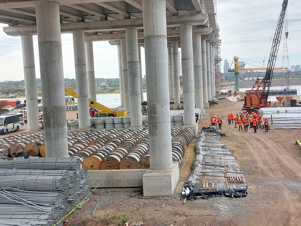 Constructora del Puente Héroes del Chaco fabrica sus materiales de forma innovadora y exclusiva