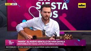Iván Zavala presenta su nueva canción ‘’María’' - Ensiestados - ABC Color
