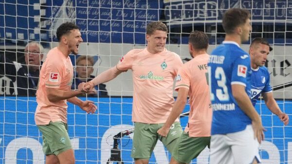 Werder Bremen gana al Hoffenheim y salta a zona 'Champions'