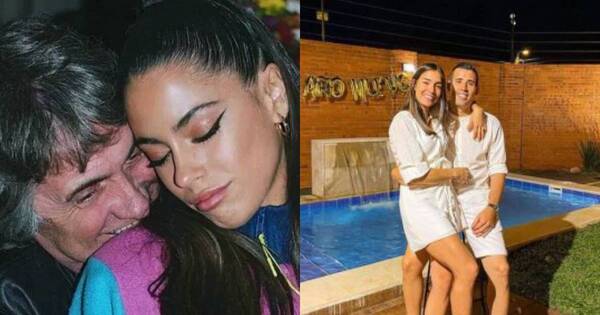 La Nación / Camarasa le respondió al papá de Tini Stoessel en defensa de su novia, Montse González