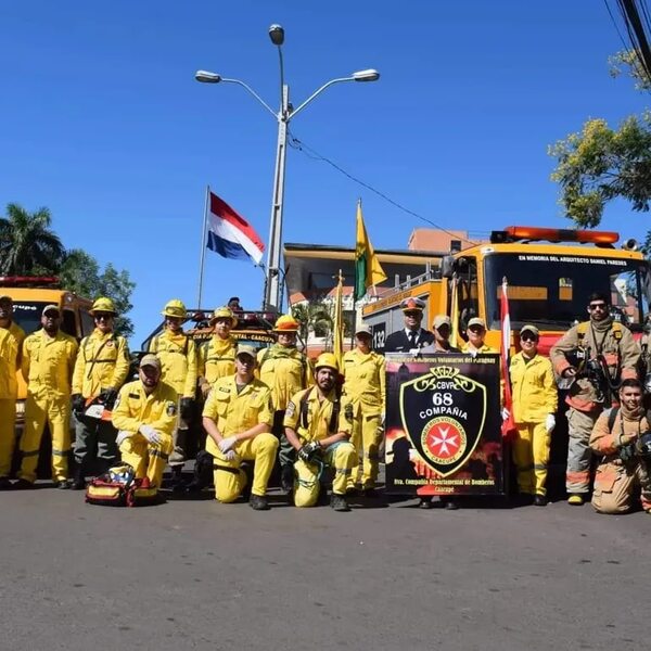 Bomberos realizan colecta para la construcción de un cuartel propio en Caacupé - Nacionales - ABC Color
