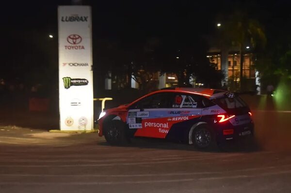 Zaldívar y Ortega comparten la punta del Rally Alto Paraná - ABC Motor 360 - ABC Color