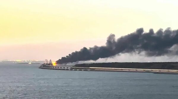 Explosión en el puente de Crimea: daño de hasta 8 millones de dólares - Mundo - ABC Color