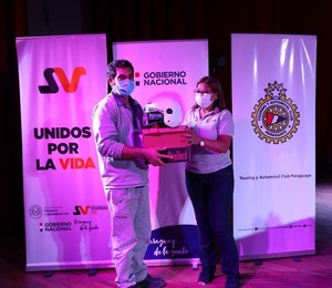 Motociclistas de Lambaré recibirán gratis 100 cascos certificados | 1000 Noticias