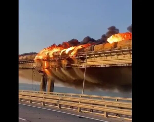 Video: explosión en el puente de Crimea, el más largo de Europa y clave para Rusia - Mundo - ABC Color