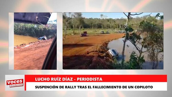 Suspenden Rally de Alto Paraná, tras el fallecimiento de un copiloto - Megacadena — Últimas Noticias de Paraguay