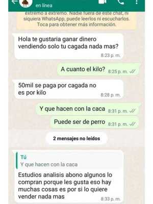 Alertan sobre llamativo pedido de compra de popó: pagan G. 50 mil