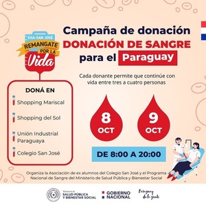 “Remangate por la vida”, doná sangre | 1000 Noticias