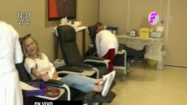 “Remangate por la vida”, campaña de donación de sangre con apoyo de la UIP | Noticias Paraguay
