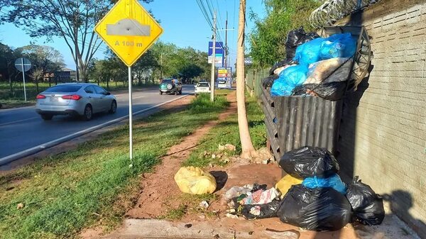 San Antonio infestada de basura y la municipalidad terceriza recolección - Nacionales - ABC Color