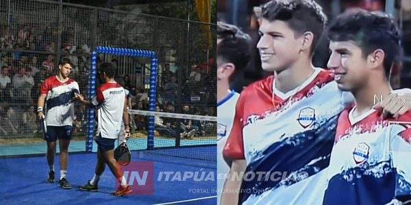 ENCARNACENO Y SU COMPAÑERO LOGRAN PASAR A SEMIFINALES EN PADEL