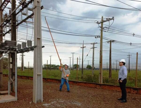 Renovado servicio eléctrico llega 2.000 clientes de distrito caaguaceño - .::Agencia IP::.