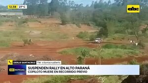 Suspenden Rally del Alto Paraná por muerte de copiloto - ABC Noticias - ABC Color