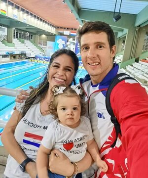 El emotivo agradecimiento de Benjamín Hockin a su esposa e hija - Gente - ABC Color