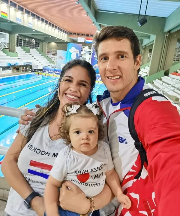 El emotivo agradecimiento de Benjamín Hockin a su esposa e hija - Gente - ABC Color