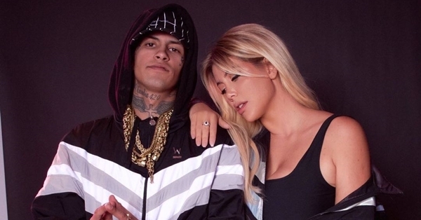 ¡Que viva el amor! L-Gante confirmó su romance con Wanda Nara