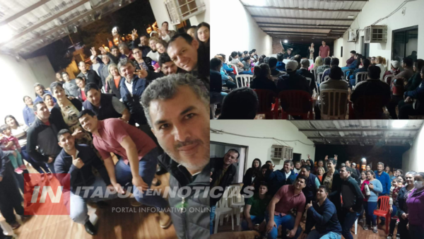 SILVIO PIRIS SE REUNIÓ CON JÓVENES Y DIRIGENTES DE CAMBYRETÁ