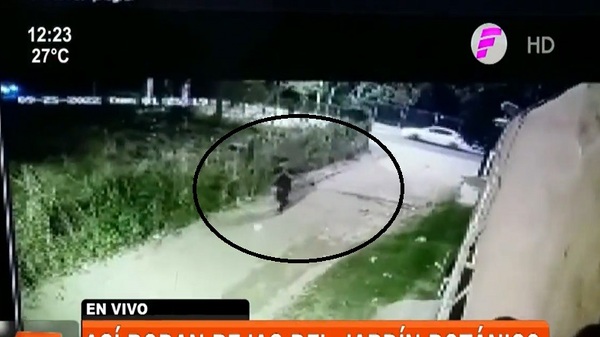 Adictos siguen robando rejas del Jardín Botánico de Asunción | Noticias Paraguay