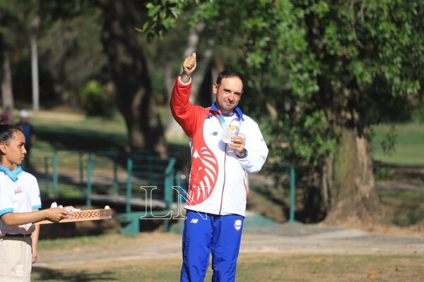 Fabrizio Zanotti le da otra medalla más al Team Paraguay
