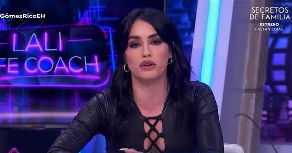 La Nación / Lali Espósito mandó al frente a un hombre en tv española: “Sos el ejemplo de un acosador”