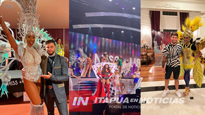 ITAPUENSE BRILLA EN EE.UU DISEÑANDO VESTIDOS PARA MISSES