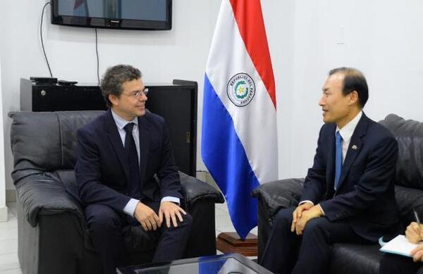 Paraguay y Corea conversaron sobre la agenda económica y comercial