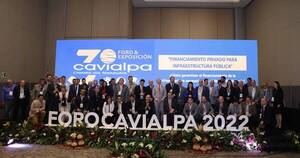 La Nación / Culminó el exitoso 3er. Foro de Cavialpa sobre infraestructura