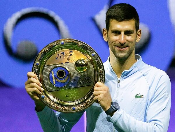Djokovic gana en Astaná el torneo número 90 de su carrera - Tenis - ABC Color