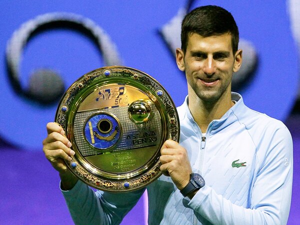 Djokovic gana en Astaná el torneo número 90 de su carrera