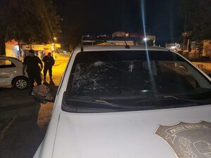 Policias fueron atacados por ebrios en J. Eulogio Estigarribia  - Policiales - ABC Color