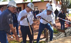 Inician obras de ampliación del hospital de Santa Rita