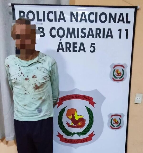 Hombre acusado de atacar con machete a su hijo y nuera en Presidente Franco - ABC en el Este - ABC Color