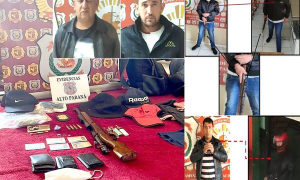 Caen detenidos delincuentes que asaltaron con fusil una carnicería en Ciudad del Este – Diario TNPRESS
