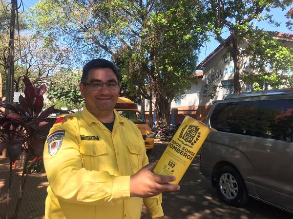 Colecta del Cuerpo de Bomberos Voluntarios del Paraguay se extiende por una semana más