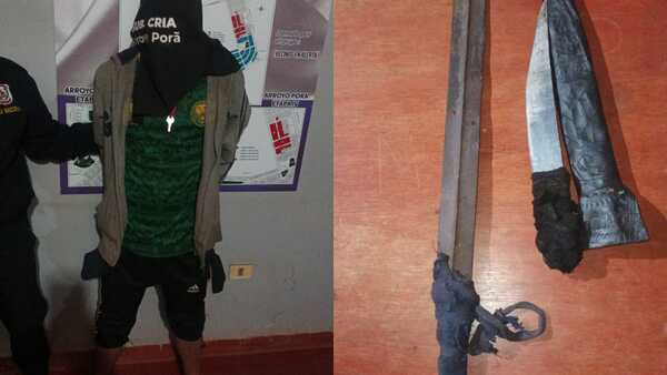 Macheteros ya actúan en Arroyo Porá
