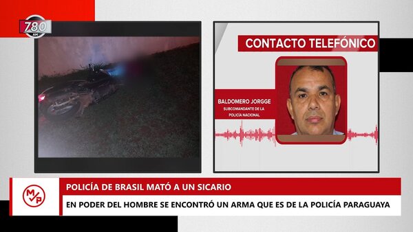 No saben si arma de policía paraguaya hallada en manos de sicario en Brasil fue robada o entregada - Megacadena — Últimas Noticias de Paraguay