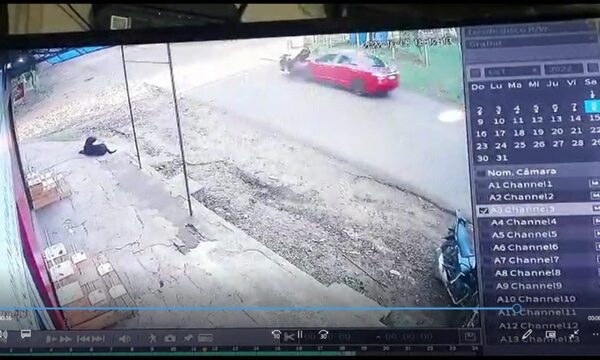 Buscan a conductor que atropelló a motociclista