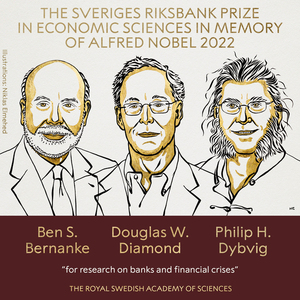 Nobel de Economía para estadounidenses Bernanke, Diamond y Dybvig por la investigación de los bancos y las crisis financieras - El Trueno