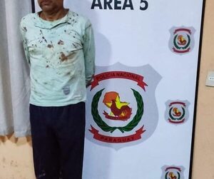 Detienen a sujeto que macheteó a su hijo y nuera