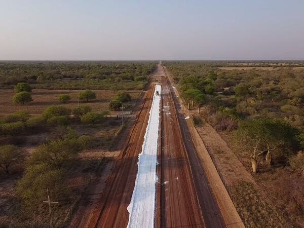 Obras para la Ruta de la Leche están cambiando la cara de Presidente Hayes
