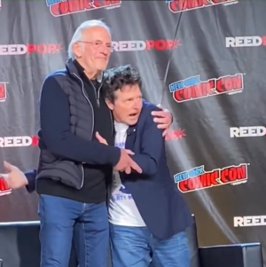 El emotivo reencuentro entre Doc y Marty McFly de "Volver al Futuro"