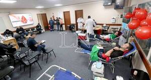 La Nación / Instan a donar sangre al menos una o dos veces al año
